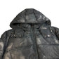 MONCLER 53214 Camouflage MAYA Hooded Down Jacket for Men, Gray