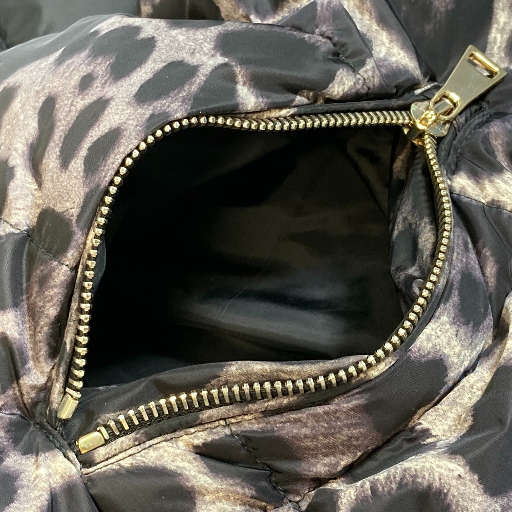 MONCLER Torsette Leopard Print Down Coat for Women, Gray