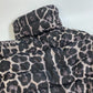 MONCLER Torsette Leopard Print Down Coat for Women, Gray