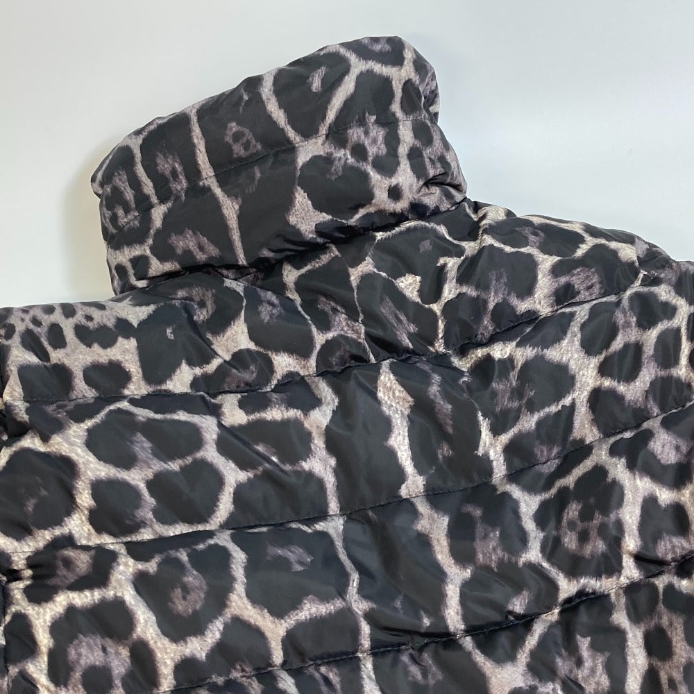 MONCLER Torsette Leopard Print Down Coat for Women, Gray