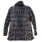 MONCLER Torsette Leopard Print Down Coat for Women, Gray