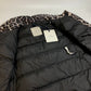 MONCLER Torsette Leopard Print Down Coat for Women, Gray
