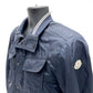 MONCLER 4114505 ロゴパッチ LEVENS ルヴァン ジップアップ ブルゾン ナイロンジャケット ナイロン メンズ - brandshop-reference