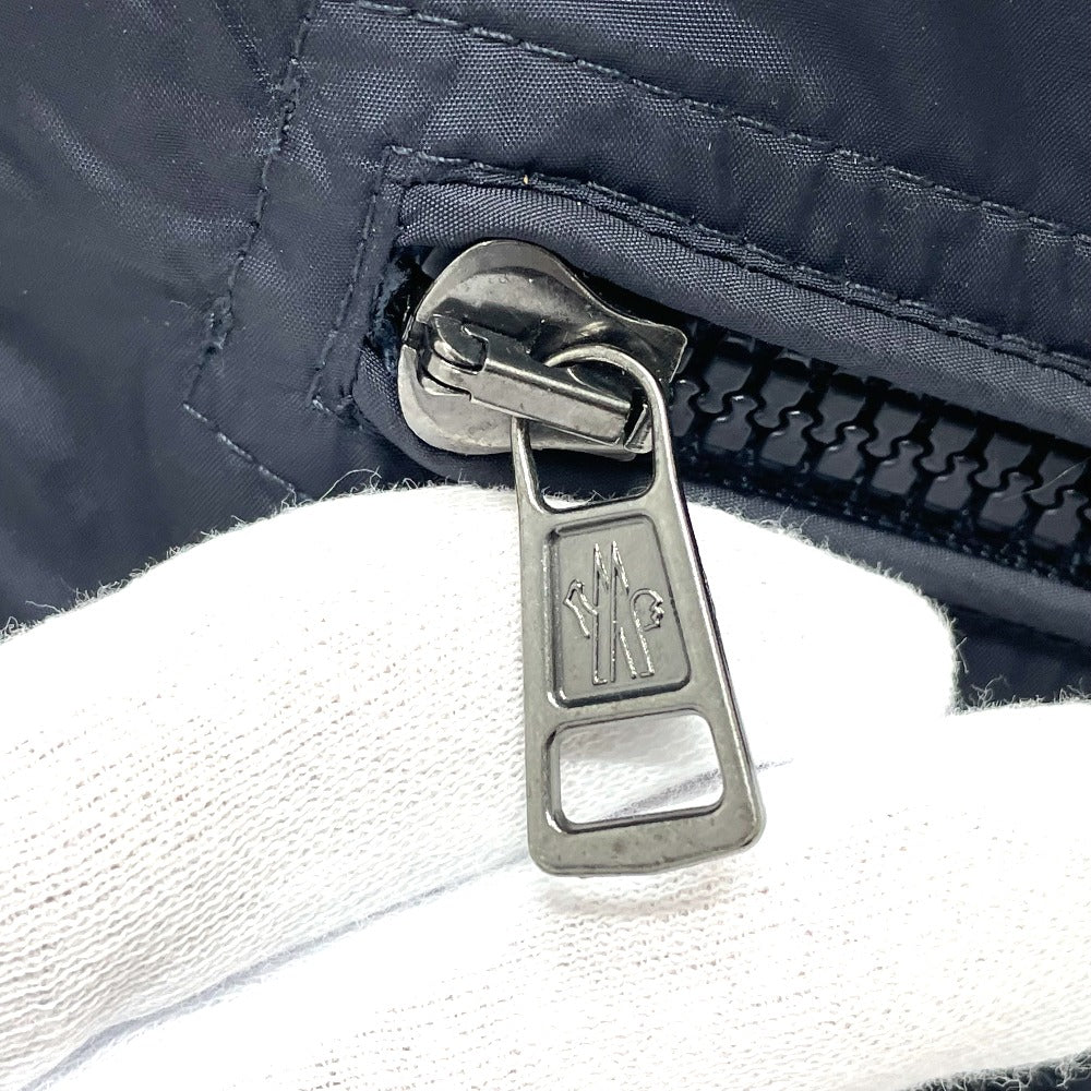 MONCLER 4114505 ロゴパッチ LEVENS ルヴァン ジップアップ ブルゾン ナイロンジャケット ナイロン メンズ - brandshop-reference