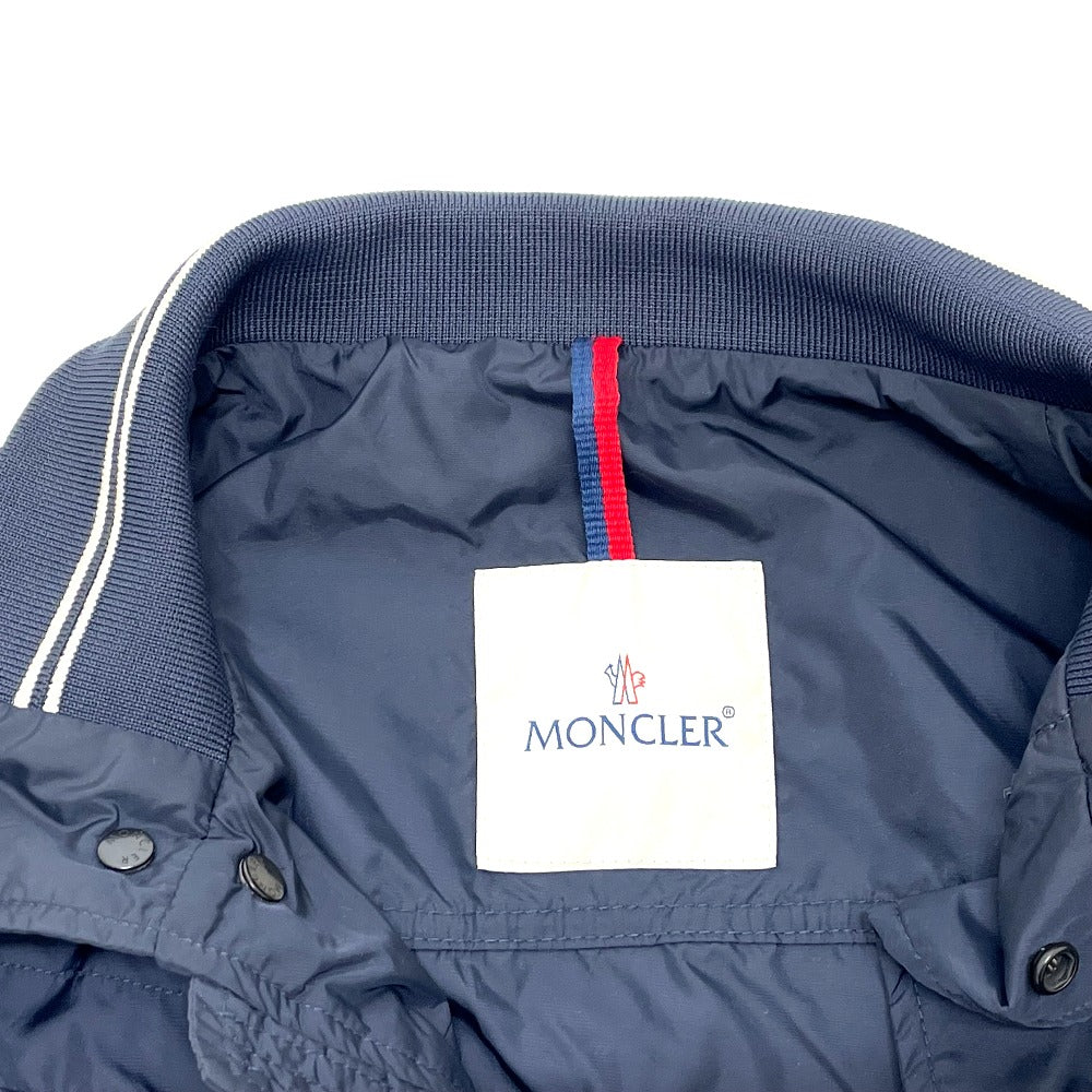 MONCLER 4114505 ロゴパッチ LEVENS ルヴァン ジップアップ ブルゾン ナイロンジャケット ナイロン メンズ - brandshop-reference