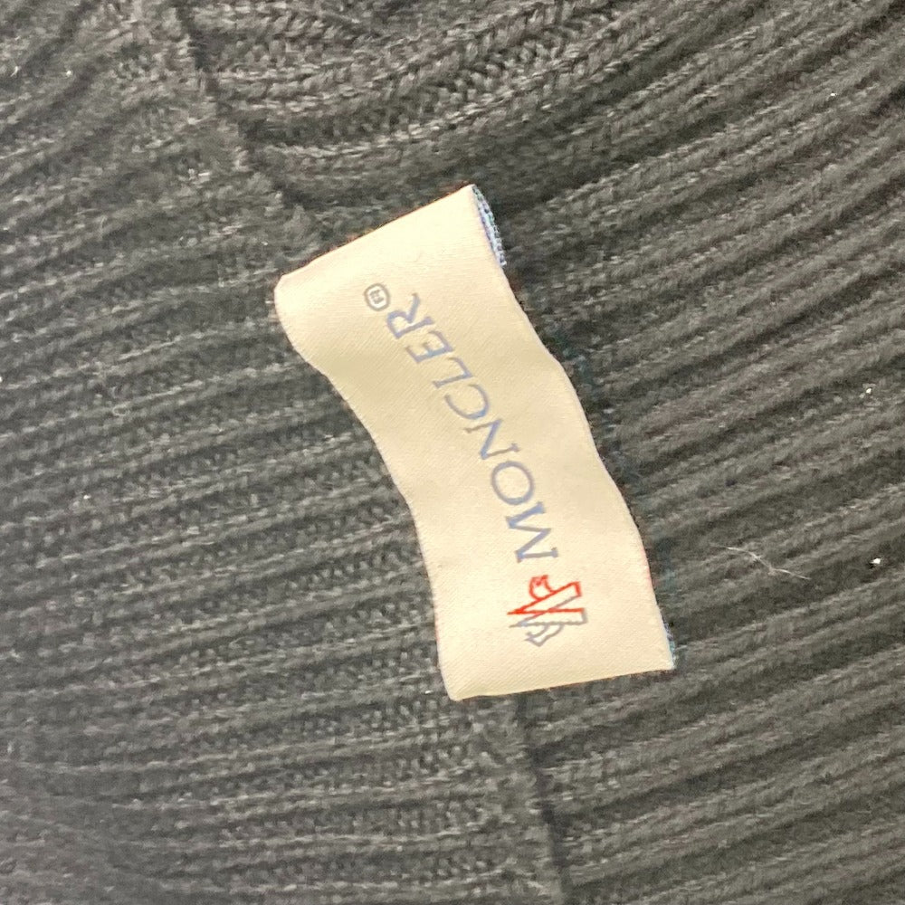 MONCLER 長袖 アパレル トップス アウター ミッドウェイト ジップアップ ジャケット ウール メンズ ブラック