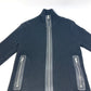 MONCLER 長袖 アパレル トップス アウター ミッドウェイト ジップアップ ジャケット ウール メンズ ブラック