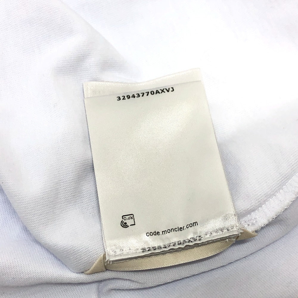 MONCLER J2 8C00024 ロゴ 半袖 トップス アパレル Tシャツ 半袖Ｔシャツ コットン ユニセックス ホワイト