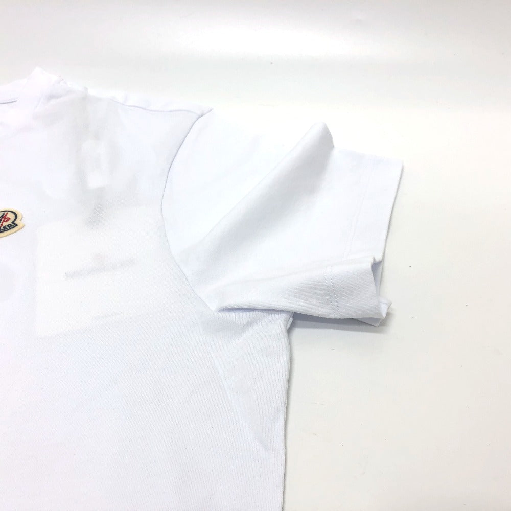MONCLER J2 8C00024 ロゴ 半袖 トップス アパレル Tシャツ 半袖Ｔシャツ コットン ユニセックス ホワイト