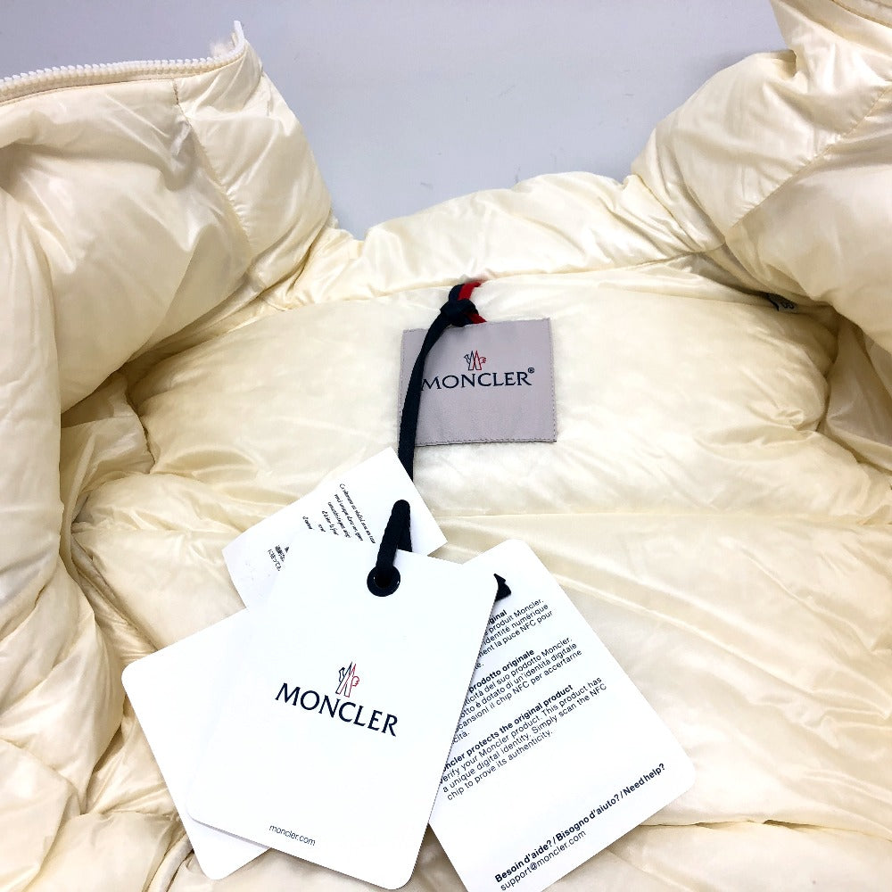 MONCLER FOURMINES アパレル ショート アウター ダウンジャケット ツイード レディース ホワイトアイボリー ホワイト - brandshop-reference