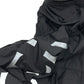 MONCLER BESAR Zip Up Parka Blouson Nylon Men's Black