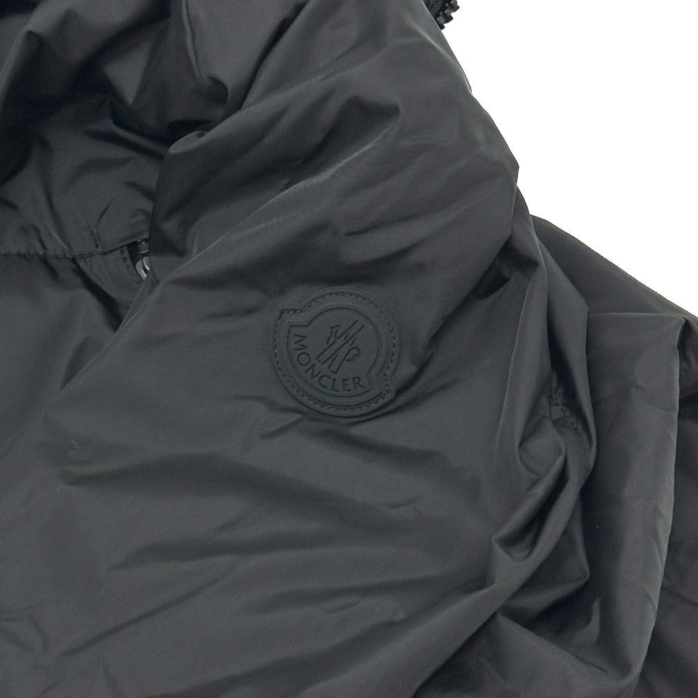 MONCLER BESAR Zip Up Parka Blouson Nylon Men's Black