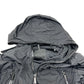 MONCLER BESAR Zip Up Parka Blouson Nylon Men's Black