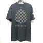 MONCLER Center Big Logo Short Sleeve T-Shirt Shirt Short Sleeve T-Shirt Cotton Men's Black