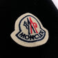 MONCLER Center Big Logo Short Sleeve T-Shirt Shirt Short Sleeve T-Shirt Cotton Men's Black