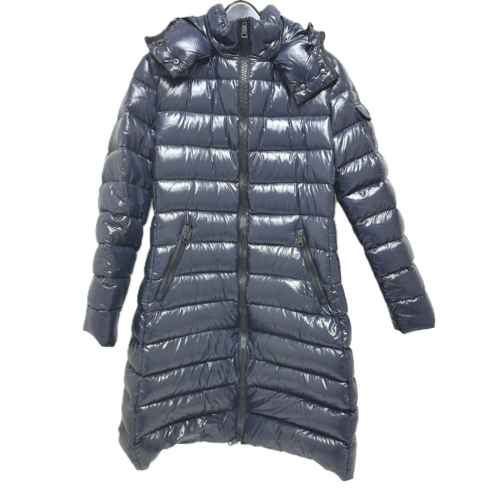 MONCLER MOKA Mocha Apparel Down Coat Nylon Women's Navy