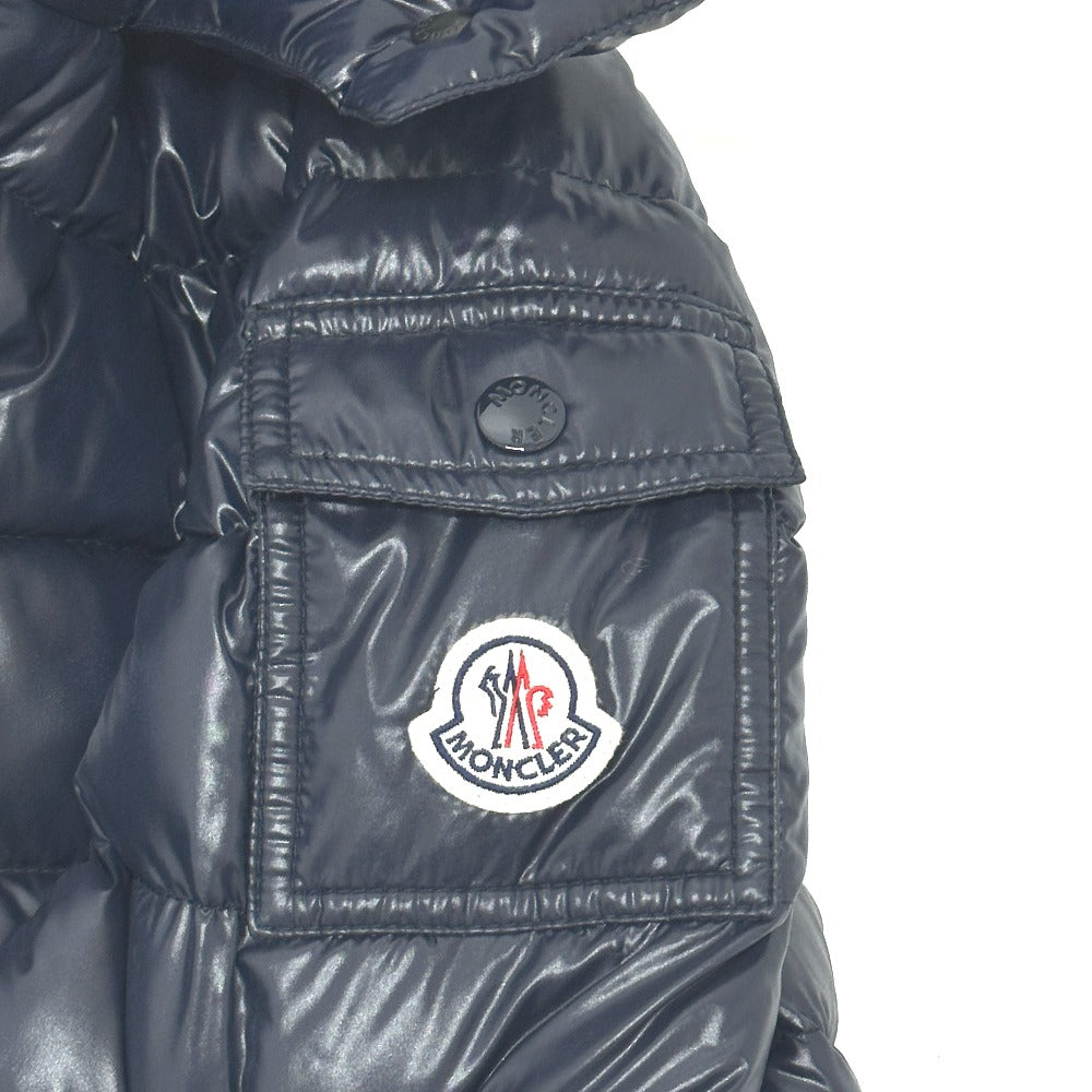 MONCLER MOKA Mocha Apparel Down Coat Nylon Women's Navy