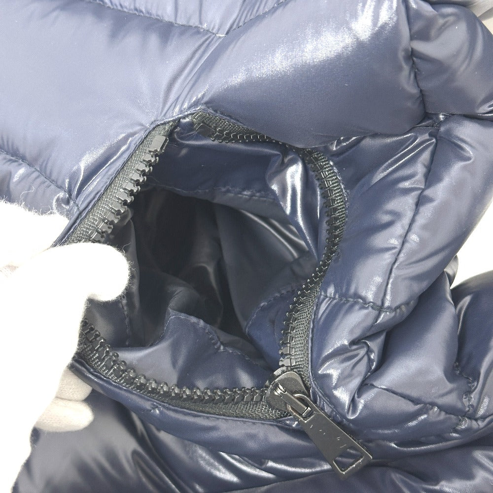 MONCLER MOKA Mocha Apparel Down Coat Nylon Women's Navy