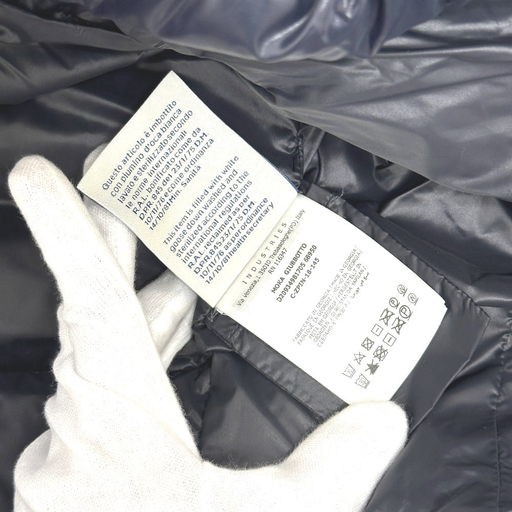 MONCLER MOKA Mocha Apparel Down Coat Nylon Women's Navy