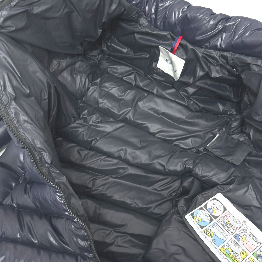 MONCLER MOKA モカ アパレル ダウンコート ナイロン レディース ネイビー