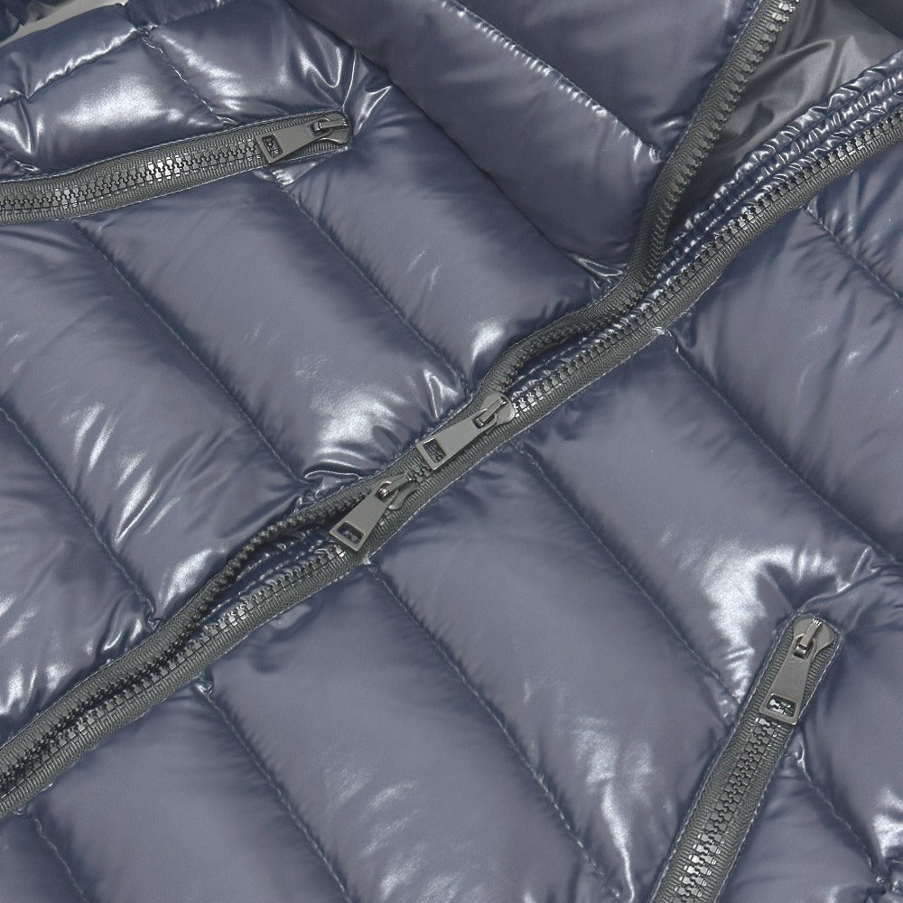 MONCLER MOKA Mocha Apparel Down Coat Nylon Women's Navy