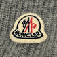 MONCLER C-TIND-22-3466 Apparel Tops Hoodie Knit Long Sleeve Logo Sweater Hoodie Cotton Men's Gray