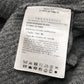 MONCLER C-TIND-22-3466 Apparel Tops Hoodie Knit Long Sleeve Logo Sweater Hoodie Cotton Men's Gray