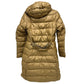MONCLER NANTES Down Coat, Nylon, Brown, Women's