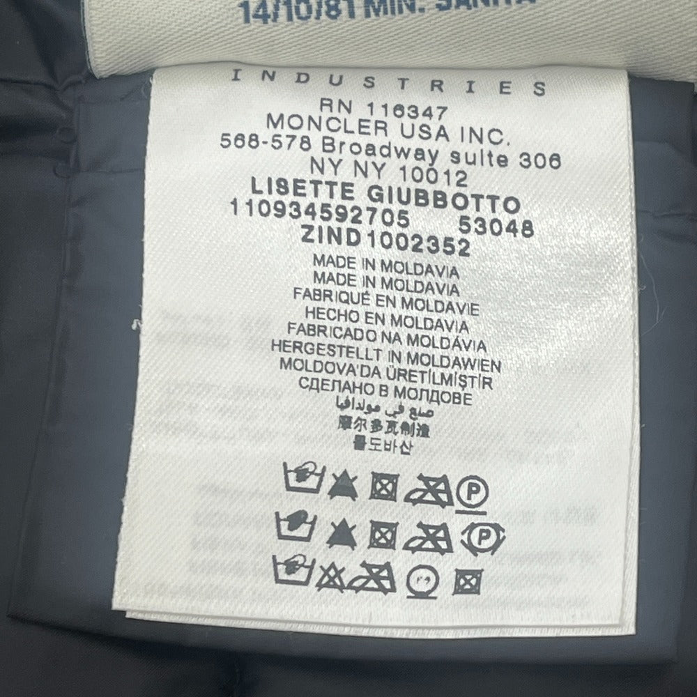 MONCLER LISETTE Light Down Jacket, Nylon, Women's, Black