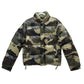 MONCLER EVEREST Apparel outerwear camouflage pattern logo hooded Down jacket polyester khaki Used