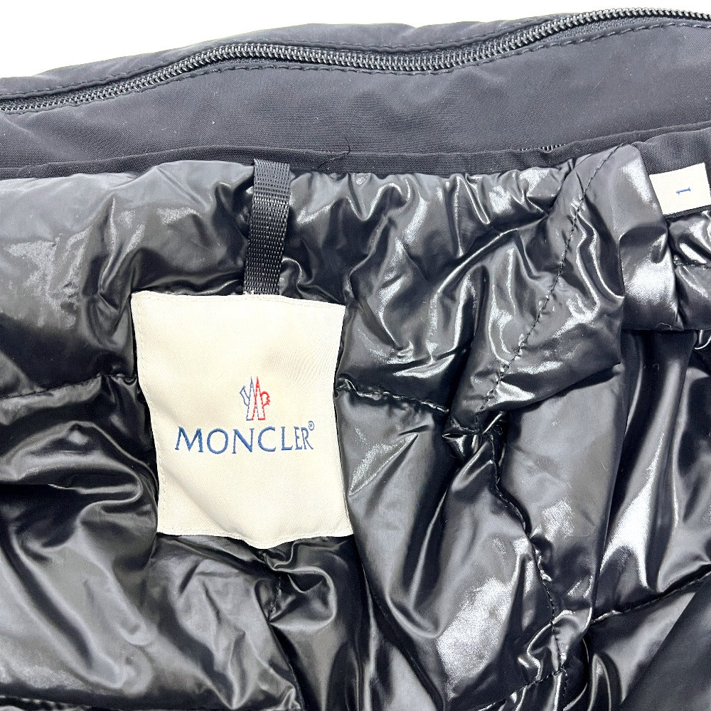 MONCLER AUDREY Audrey Short Down Jacket in Nylon, Women's, Black