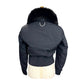MONCLER AUDREY Audrey Short Down Jacket in Nylon, Women's, Black