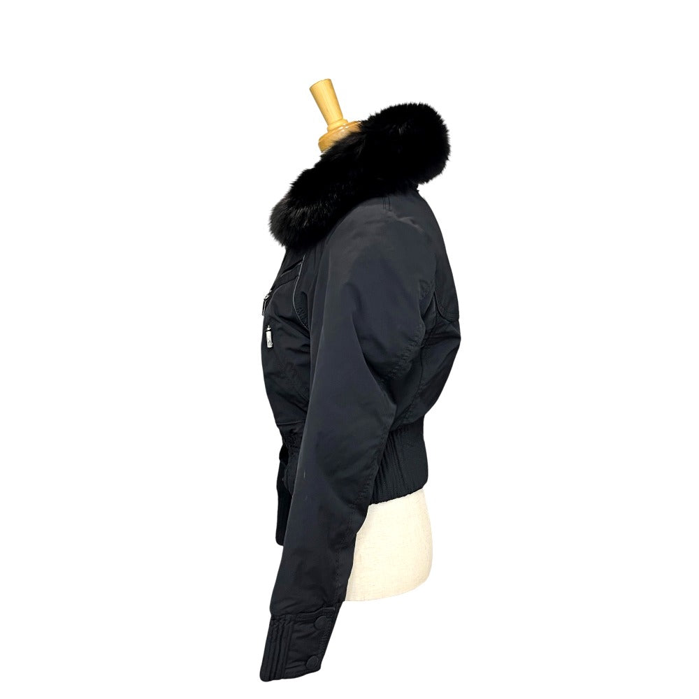 MONCLER AUDREY Audrey Short Down Jacket in Nylon, Women's, Black