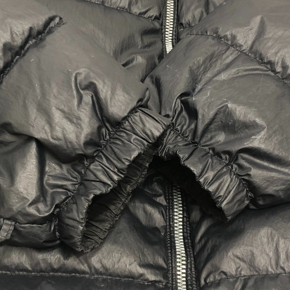 MONCLER ENA Women's Black Nylon Down Jacket with Logo Patch