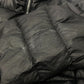 MONCLER ENA Women's Black Nylon Down Jacket with Logo Patch