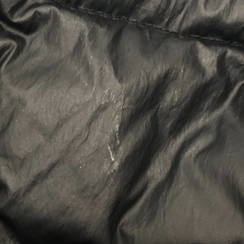 MONCLER ENA Women's Black Nylon Down Jacket with Logo Patch