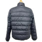 MONCLER ENA Women's Black Nylon Down Jacket with Logo Patch