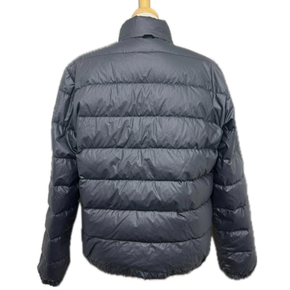 MONCLER ENA Women's Black Nylon Down Jacket with Logo Patch
