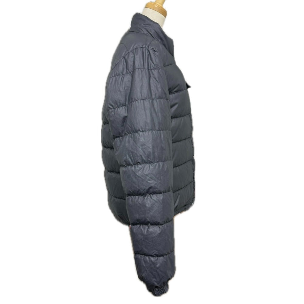 MONCLER ENA Women's Black Nylon Down Jacket with Logo Patch
