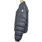MONCLER ENA Women's Black Nylon Down Jacket with Logo Patch