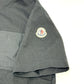 MONCLER C-SCOM-24-35846 Chest Pocket Side Button Apparel Short Sleeve T-Shirt Cotton Women's Black