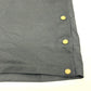 MONCLER C-SCOM-24-35846 Chest Pocket Side Button Apparel Short Sleeve T-Shirt Cotton Women's Black