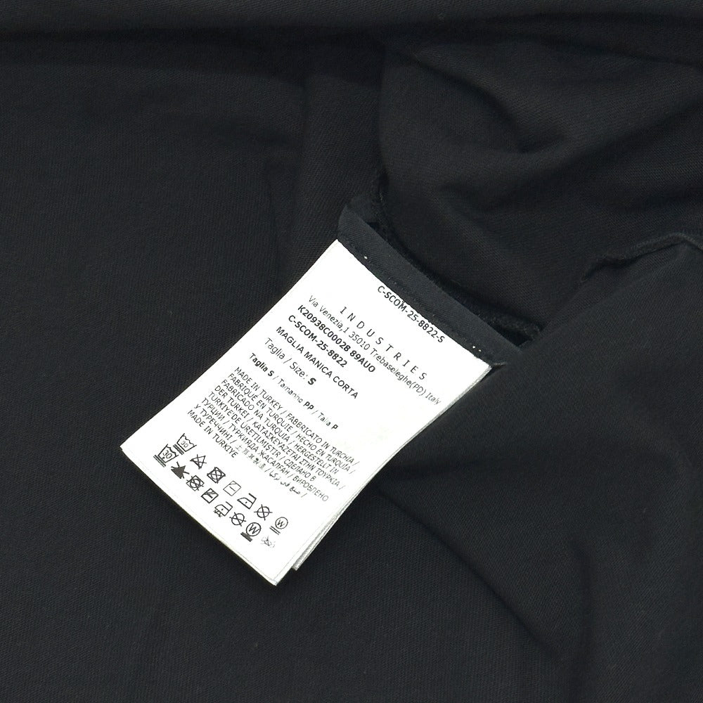 MONCLER C-SCOM-25-8822 Logo Apparel Short-Sleeved T-Shirt Cotton Women's Black