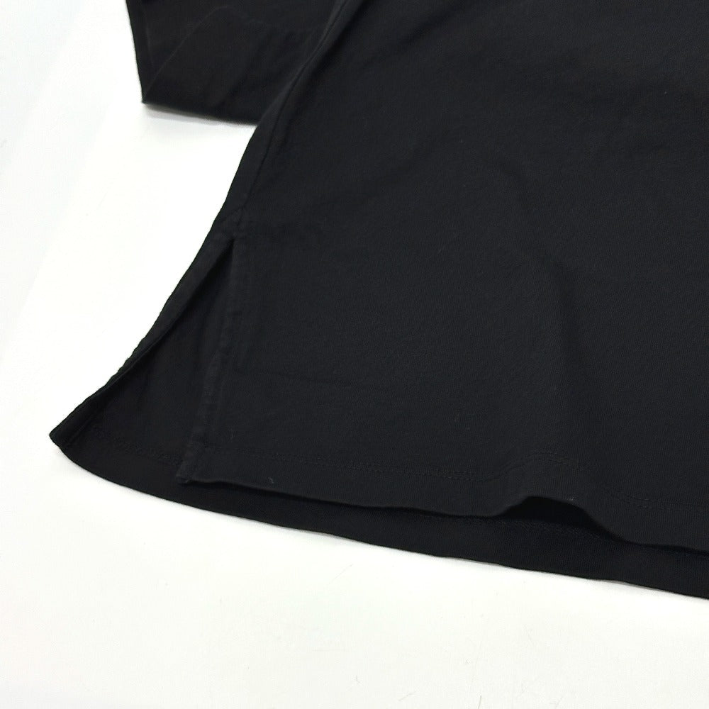 MONCLER C-SCOM-25-8822 Logo Apparel Short-Sleeved T-Shirt Cotton Women's Black