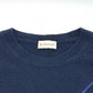 MONCLER C-TIND-23-298 Logo Embroidered Long Sleeve Apparel Sweater Wool Women's Navy
