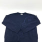 MONCLER C-TIND-23-298 Logo Embroidered Long Sleeve Apparel Sweater Wool Women's Navy