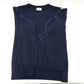 MONCLER C-TIND-23-298 Logo Embroidered Long Sleeve Apparel Sweater Wool Women's Navy