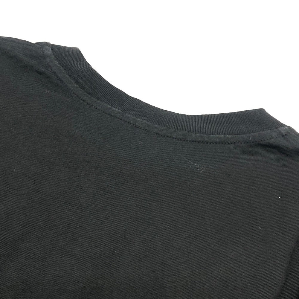 MONCLER ボアロゴパッチ ワッペン アパレル トップス ロンT 長袖シャツ コットン レディース ブラック