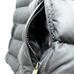MONCLER Wappen down Best Nylon Black Used