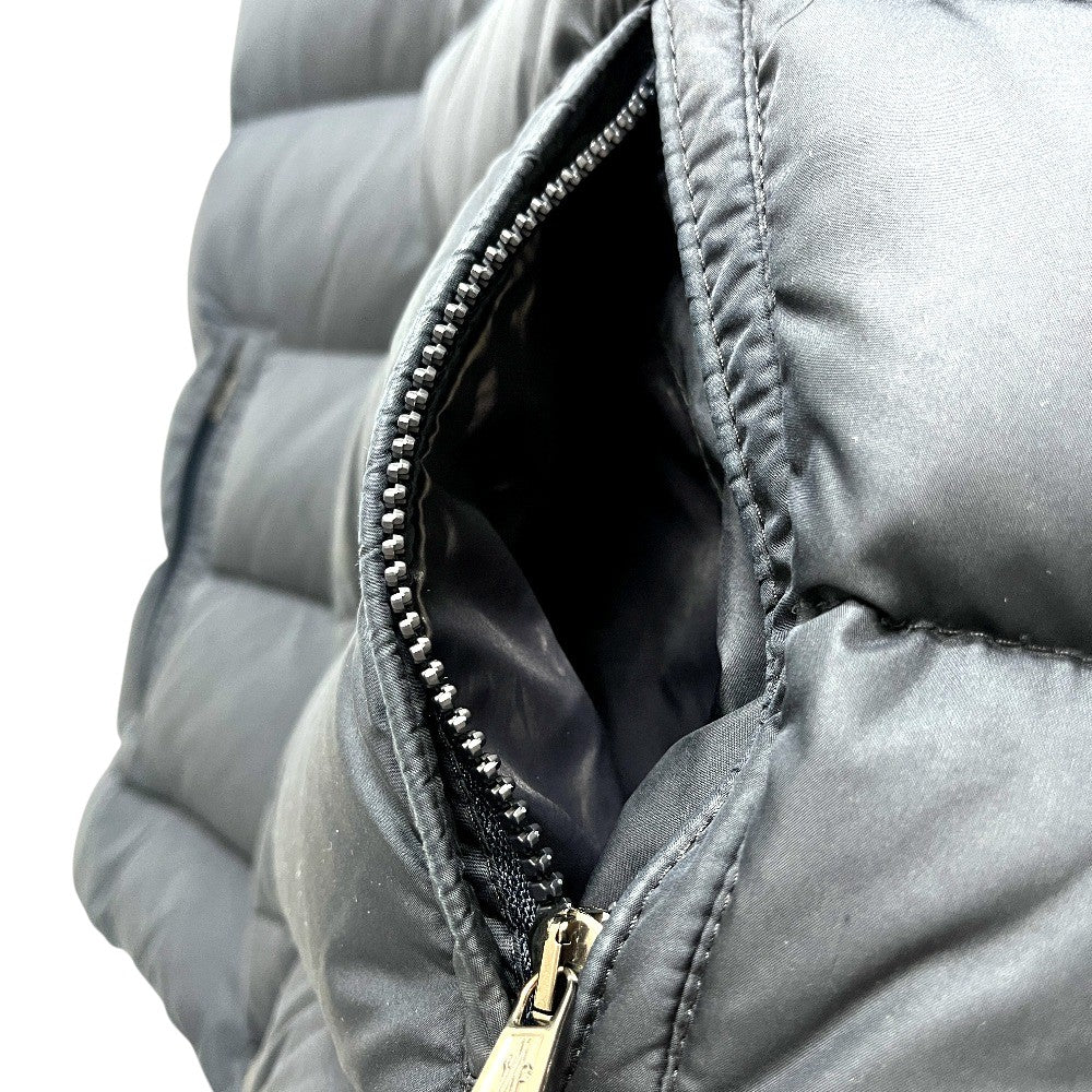 MONCLER Wappen down Best Nylon Black Used